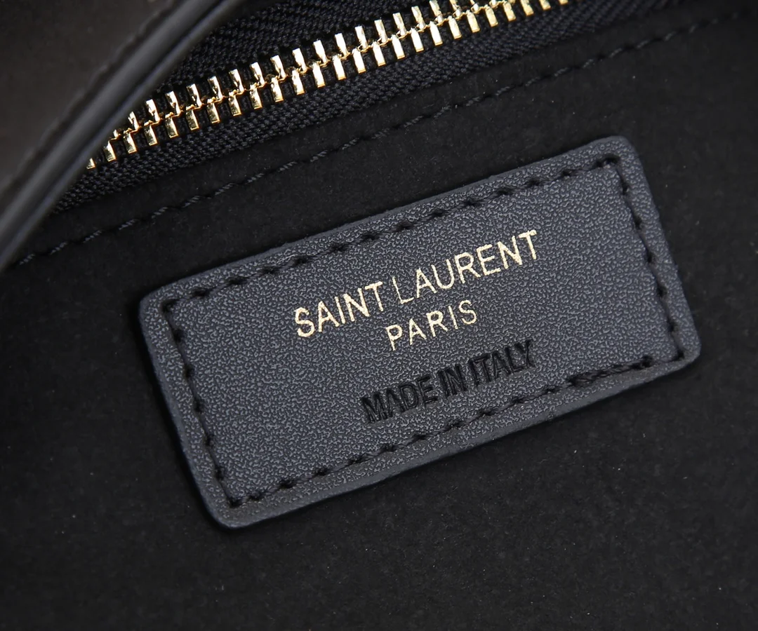 Saint Laurent Smooth Calfskin Le 5 A 7 Mini Hobo Black Bag product view 5