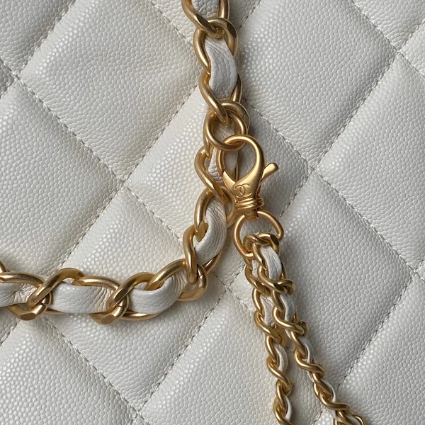 Chanel Small Tote White product view 4