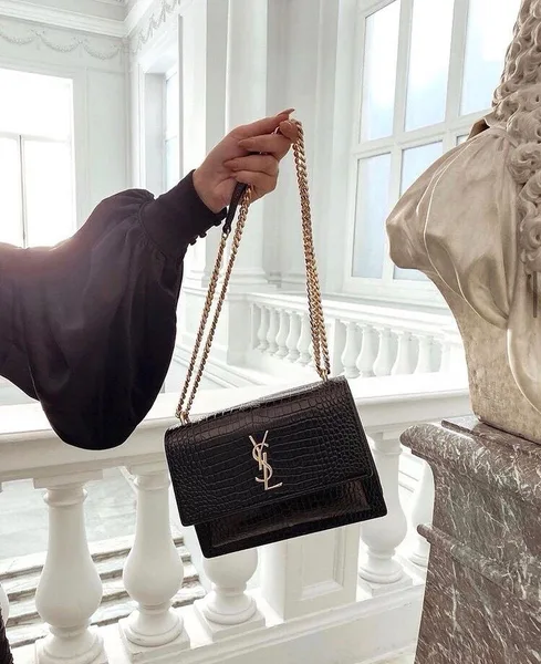 Saint Laurent Yves Saint Laurent Medium Sunset Bag (Available in all Colours) product view 5