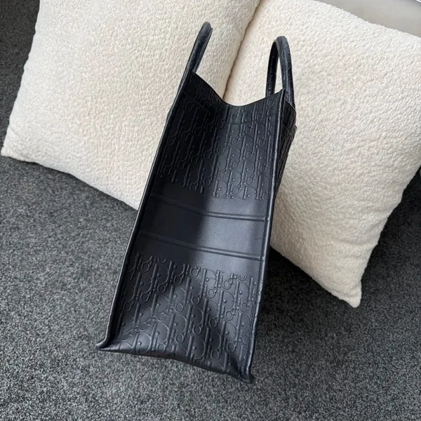 Dior Book Tote Largr Bag Claf Black product view 4