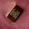 Chanel Charm Handbag Sheepskin Black Lock Gold 25x16x7cm product view 9