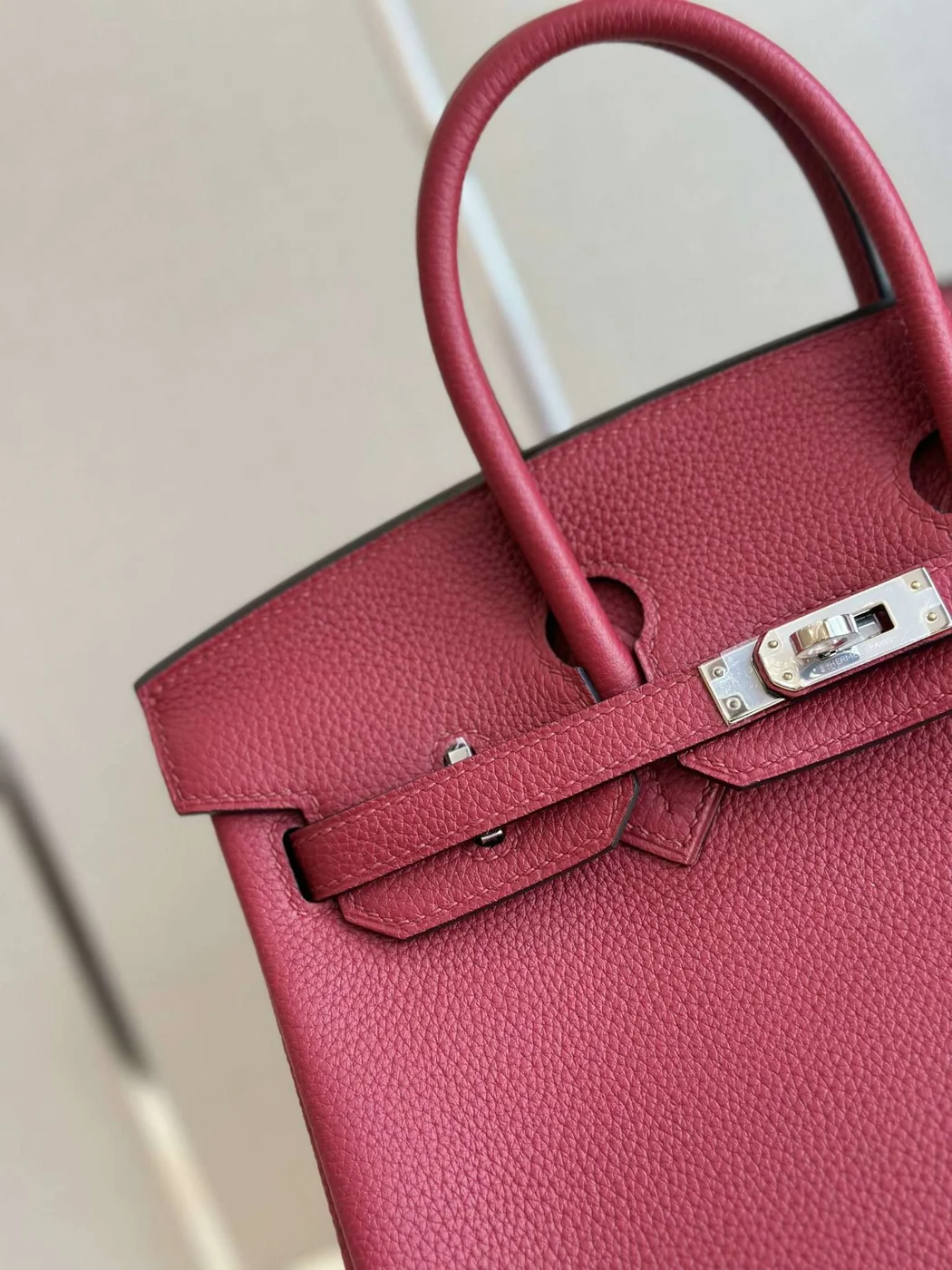 Hermès Birkin Phw Da Togo Handbags Dark Red 25 cm product view 5