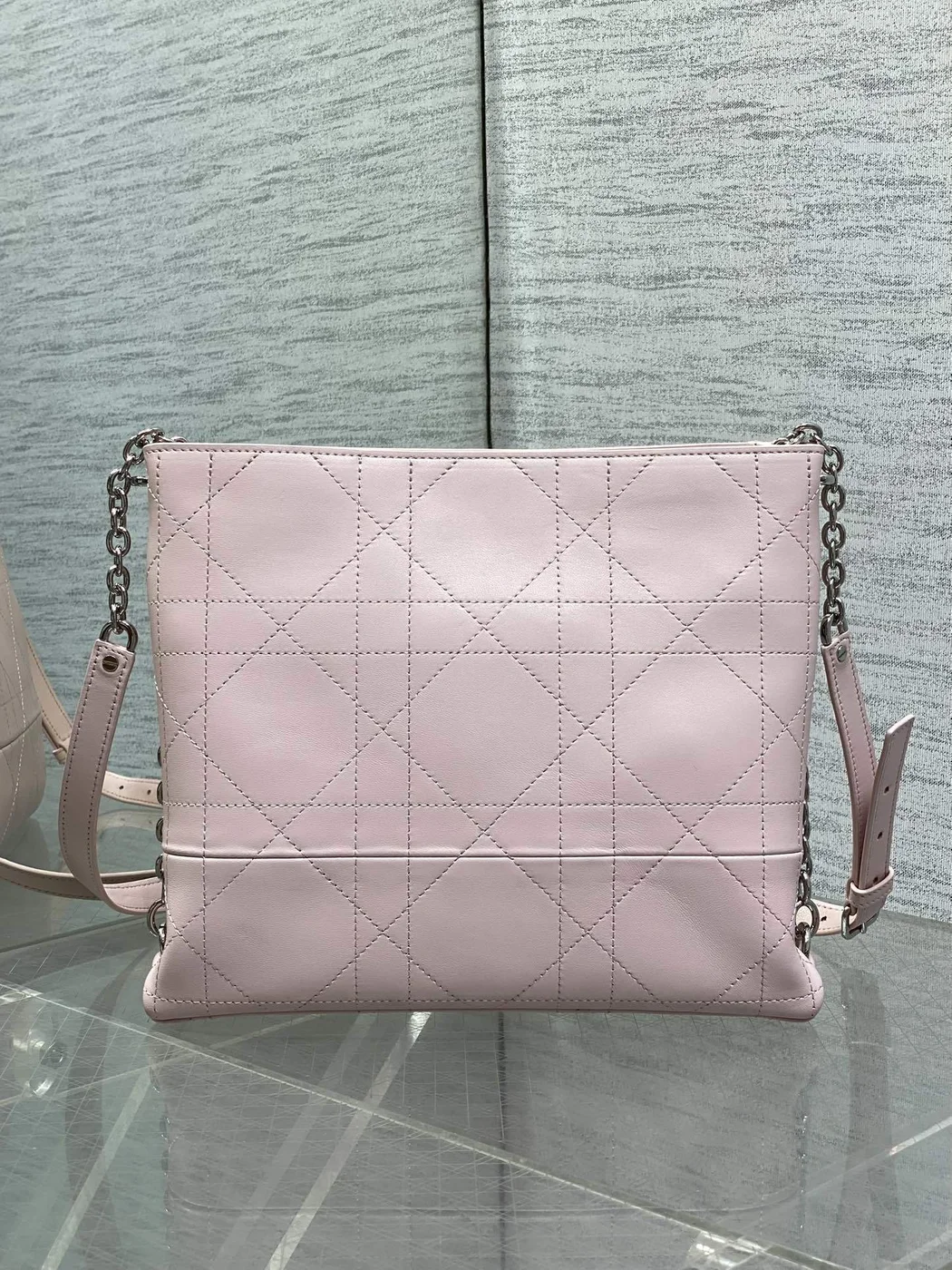 Dior Trianon Bag in Pink Gold Hardware product view 2