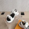 Louis Vuitton Women White Synthetic Strap Sandals product view 6