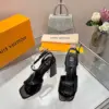 Louis Vuitton Women Black Patent Leather Heels product view 4