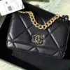 Chanel Woc C19 Handbag Woman’s Lock Gold Black 19 cm product view 2