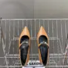 Hermès Women Tan Leather Pointed Toe Flats product view 2