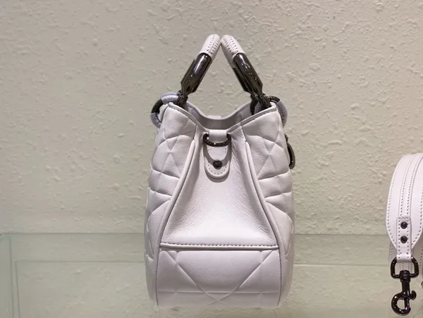 Dior Lady Branded Women’s Handbag Light Purple 24x18cm product view 4
