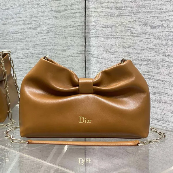 Dior Bow Bag Small Brown product view 1