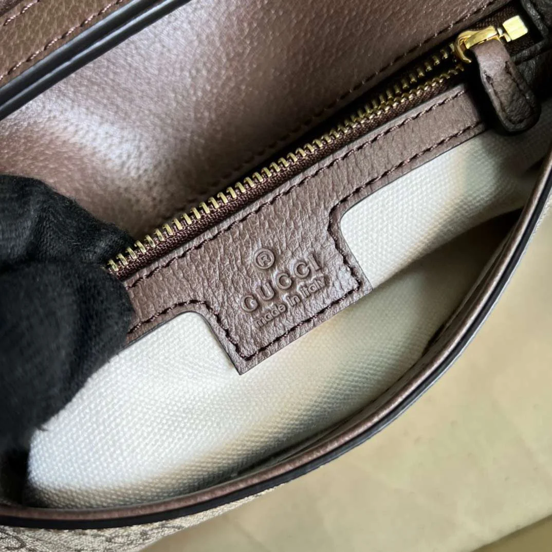 Gucci Blondie Branded Women’s Handbag with Ophidia Pattern 28x16x4cm product view 6