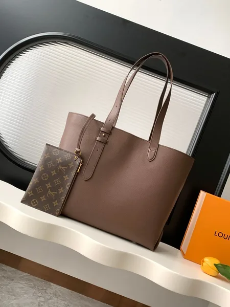 Louis Vuitton Low Key Cabas MM Chocolate Color Bag product view 3