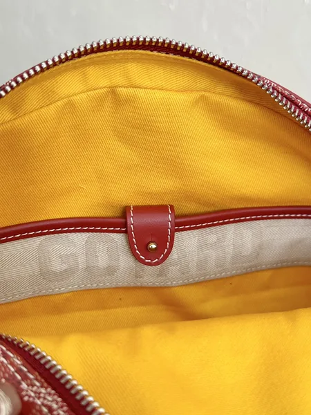 Goyard Saint Jeanne Bag Coated Canvas PM Red 9496843 product view 8