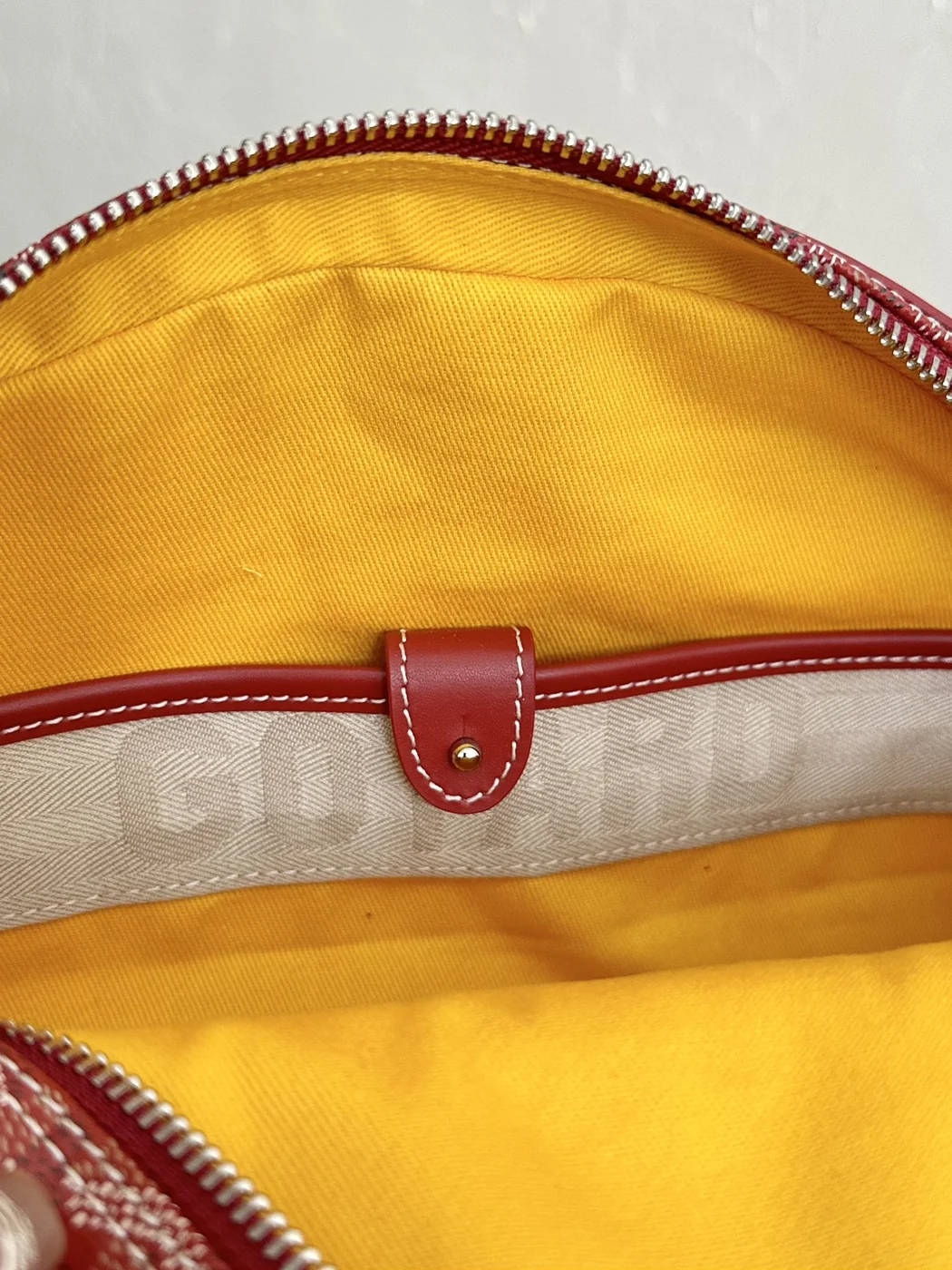 Goyard Saint Jeanne Bag Coated Canvas PM Red 9496843 product view 8