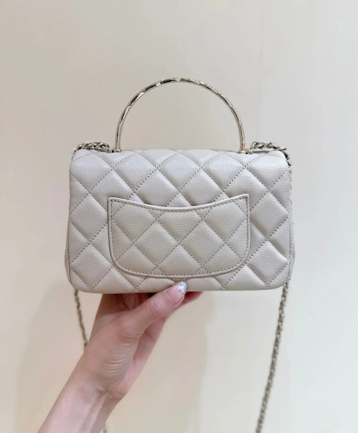 Chanel Nano Coco Handle bag Gold Hardware product view 2