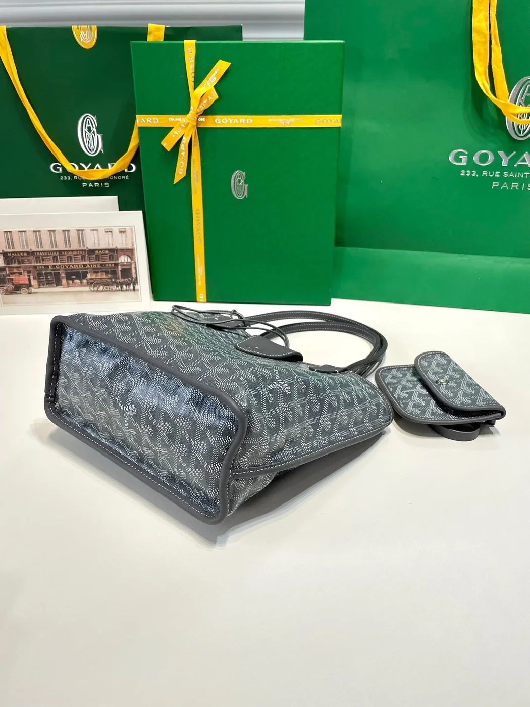Goyard Anjou Mini in Gray Bag product view 3