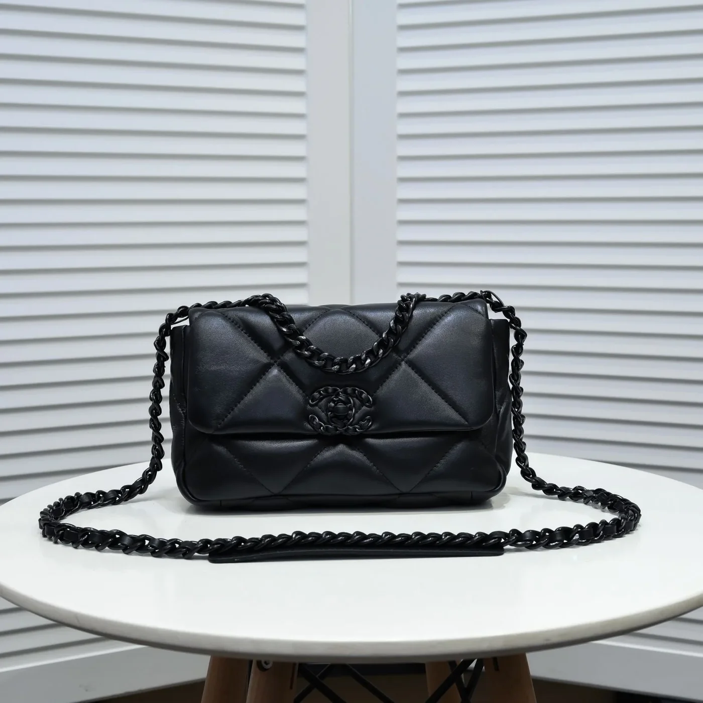 Chanel 19 Flap Bag 26 cm All Black product view 1