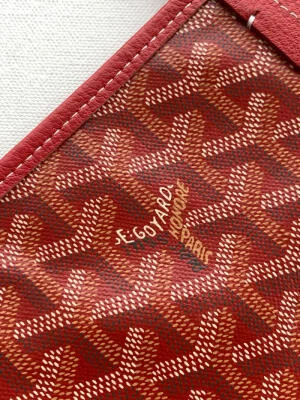 Goyard Saint Louis Red Tote Bag product view 7