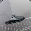 Hermès Women Black Leather Mules product view 2