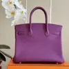 Hermès Birkin 30 Purple Palladium Hardware Bag product view 4