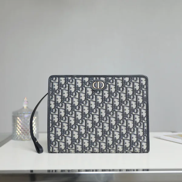 Dior Clutch 30 Montaigne Pouch Canvas Siêu Cấp 26 cm product view 1