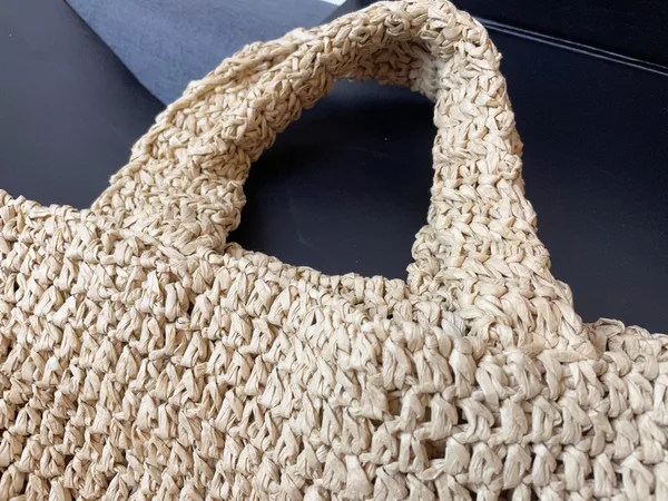 Saint Laurent Rive Gauche Linen Tote Bag product view 4