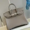 Hermès Birkin 25 Gris Tourterelle Togo Palladium Hardware Bag product view 3