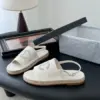 Chanel Women White Canvas Espadrille Sandals product view 2