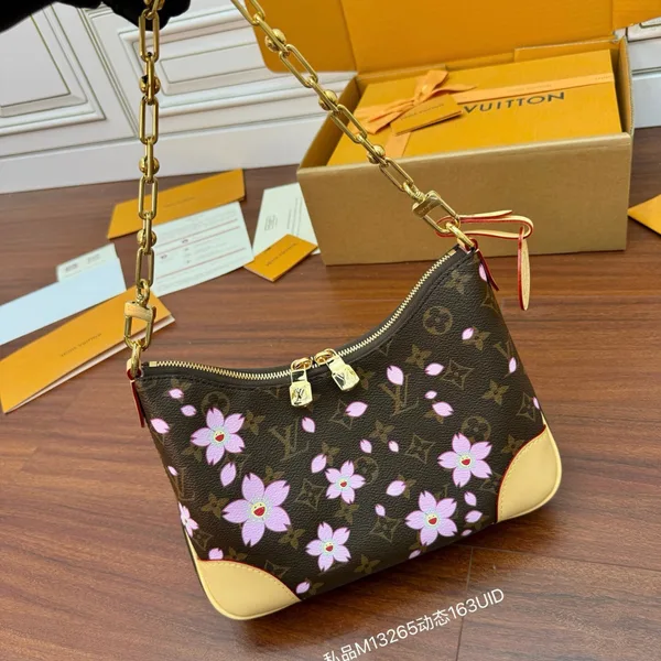 Louis Vuitton x Takashi Murakami Cherry Blossom Boulogne PM bag product view 1