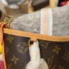 Louis Vuitton Handbags Louis Vuitton Carry All MM Monogram Brown Color 39x30x15cm product view 8