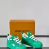 Louis Vuitton Men Green Mesh Sneakers product view 5