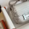 Hermès Constance 19 Himalaya Crocodile Leather Palladium Hardware Bag product view 7