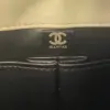 Chanel Trendy White Smooth Leather With Lock Black Handbags 25 cm product view 4
