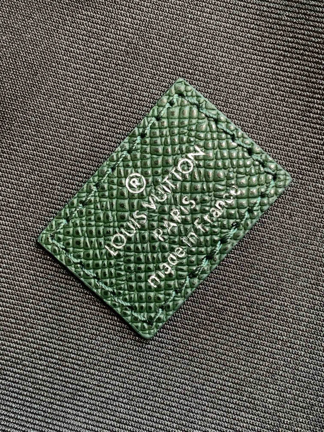 Louis Vuitton Avenue Slingbag 31 In Dark Green Taiga Leather Bag product view 9