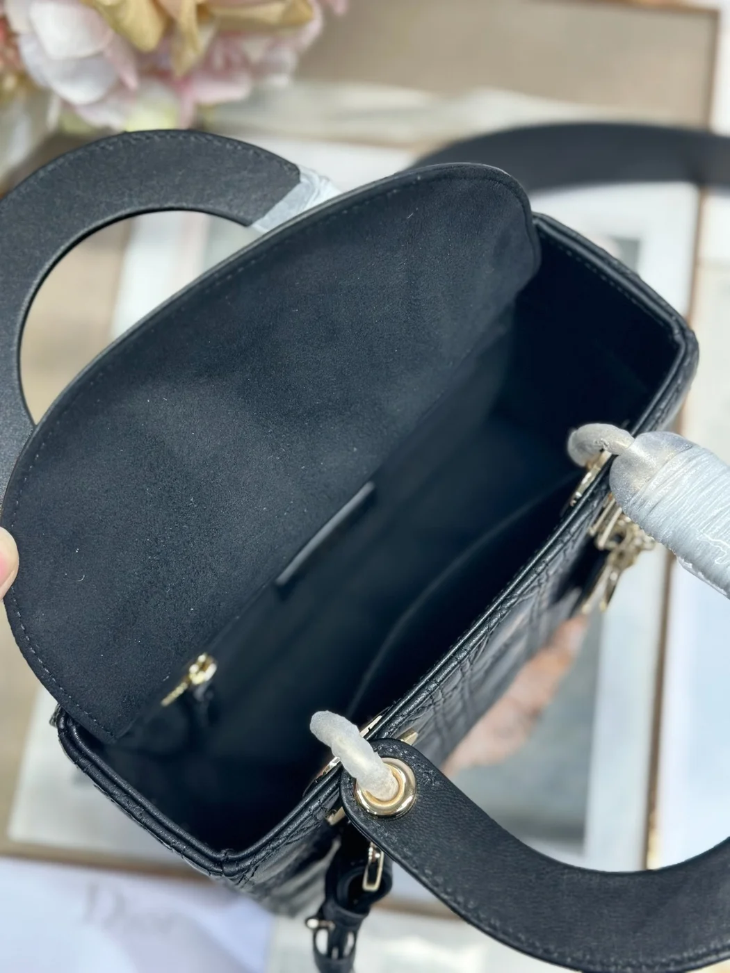 Dior Lady Small Black Handbag product view 8