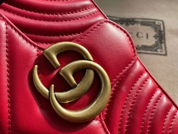 Gucci Marmont Top Handle Women’s Handbag Red 27 cm product view 8