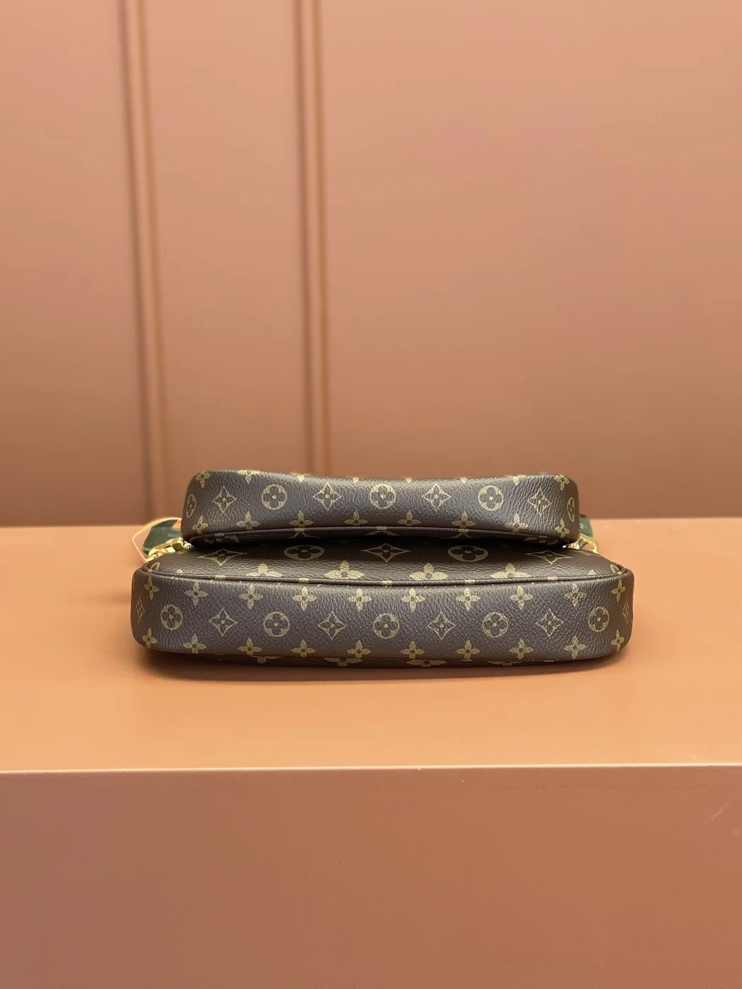 Louis Vuitton Multi Pochette Handle Fabric Green Handbags Monogram product view 4