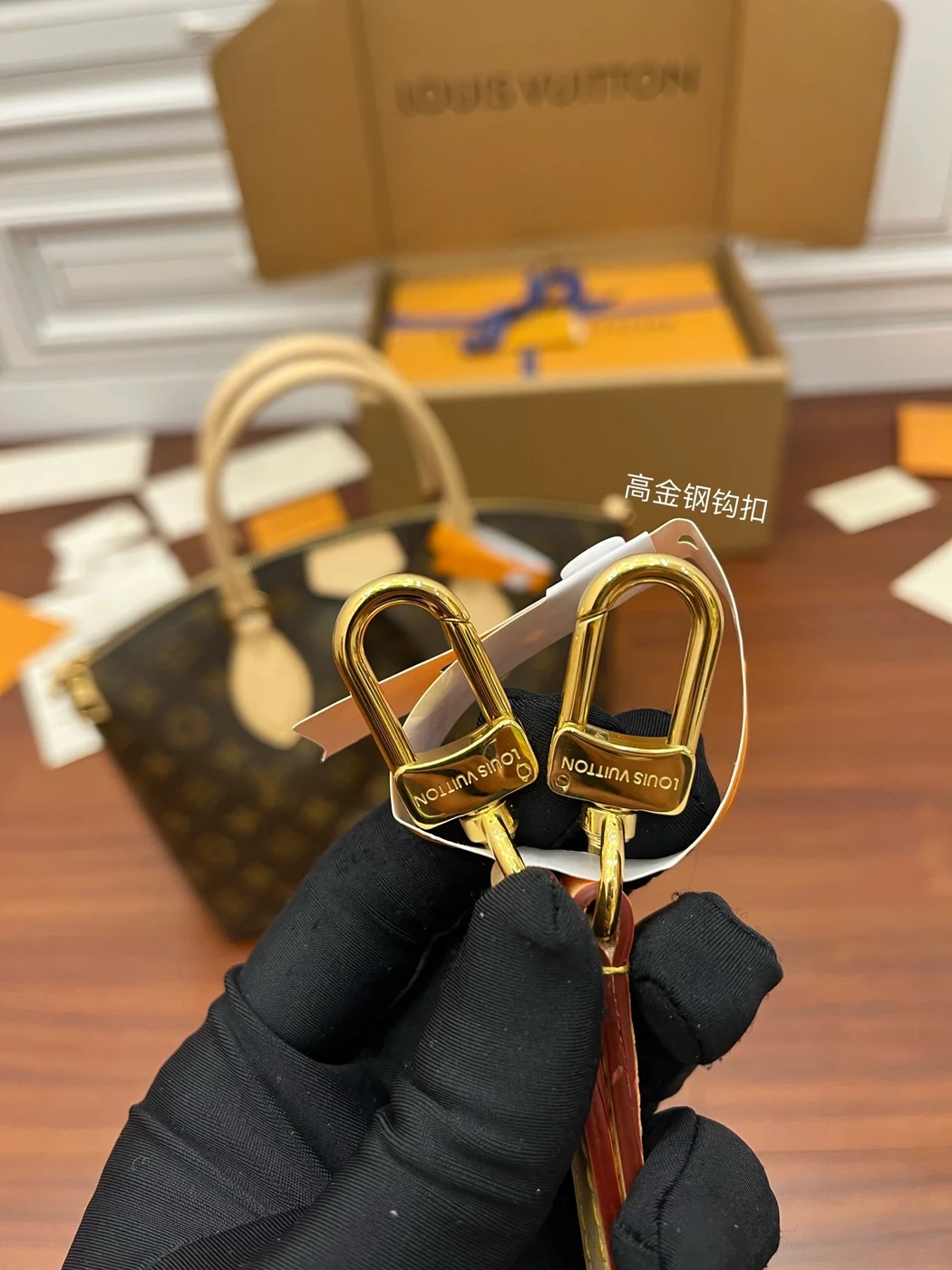 Louis Vuitton Boétie PM bag in Monogram product view 5