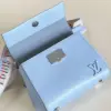 Louis Vuitton Clunny Blue Raised Pattern Handbags 20x16cm product view 9