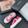Chanel Women Red Canvas And Rubber Sneakers product view 4