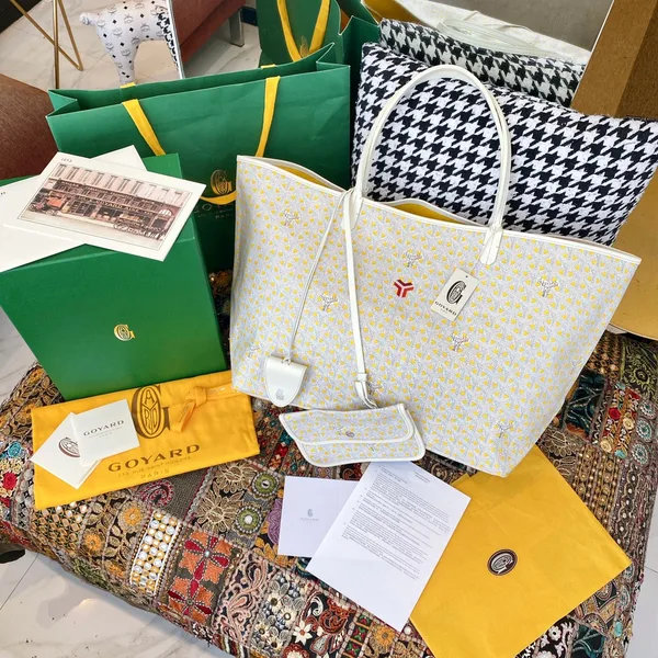Goyard limited edition Saint Louis Claire-Voie GM Bag /Tote – Yellow product view 1
