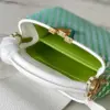 Louis Vuitton Capucines Green And White Pattern Handbags 21 cm product view 7