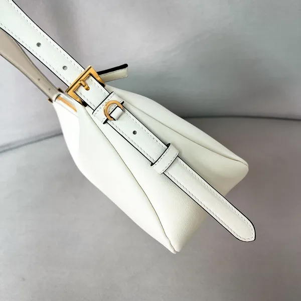 Prada Medium Aimée Shoulder Bag | White product view 2
