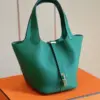 Hermès Picotin 18 Togo Green Handbags Lock Silver 18 cm product view 1