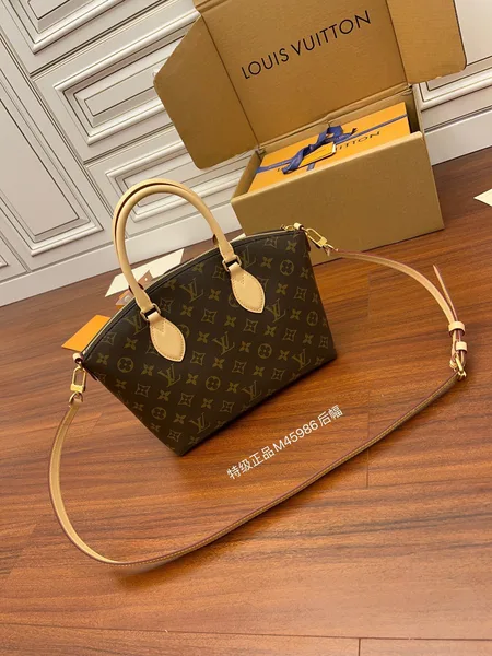 Louis Vuitton Boétie PM bag in Monogram product view 3