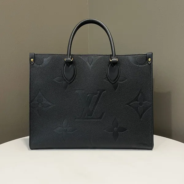 Louis Vuitton Black Empreinte Monogram Giant Onthego MM Bag product view 1