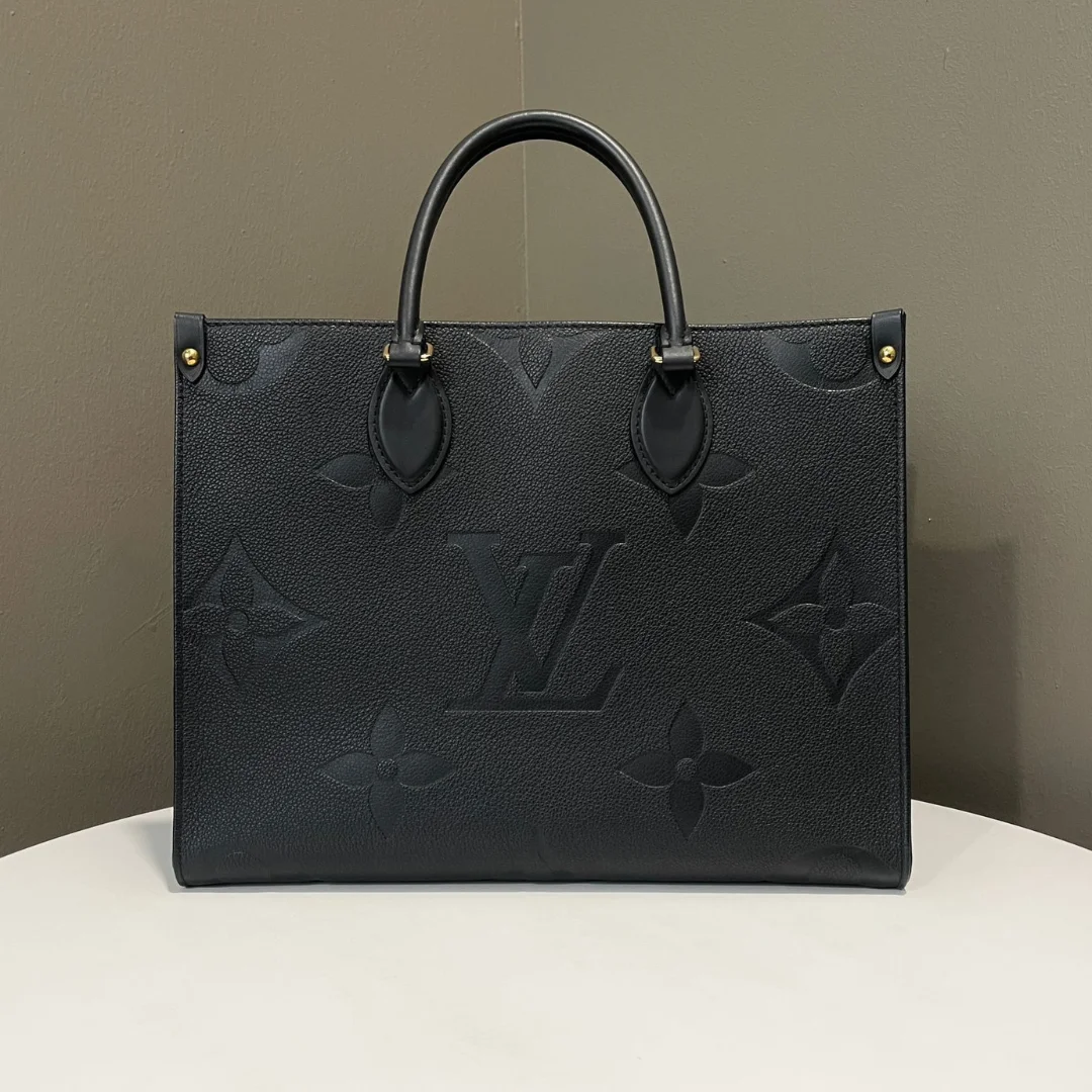 Louis Vuitton Black Empreinte Monogram Giant Onthego MM Bag product view 1