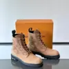 Louis Vuitton Men Beige Nubuck Leather Boots product view 5