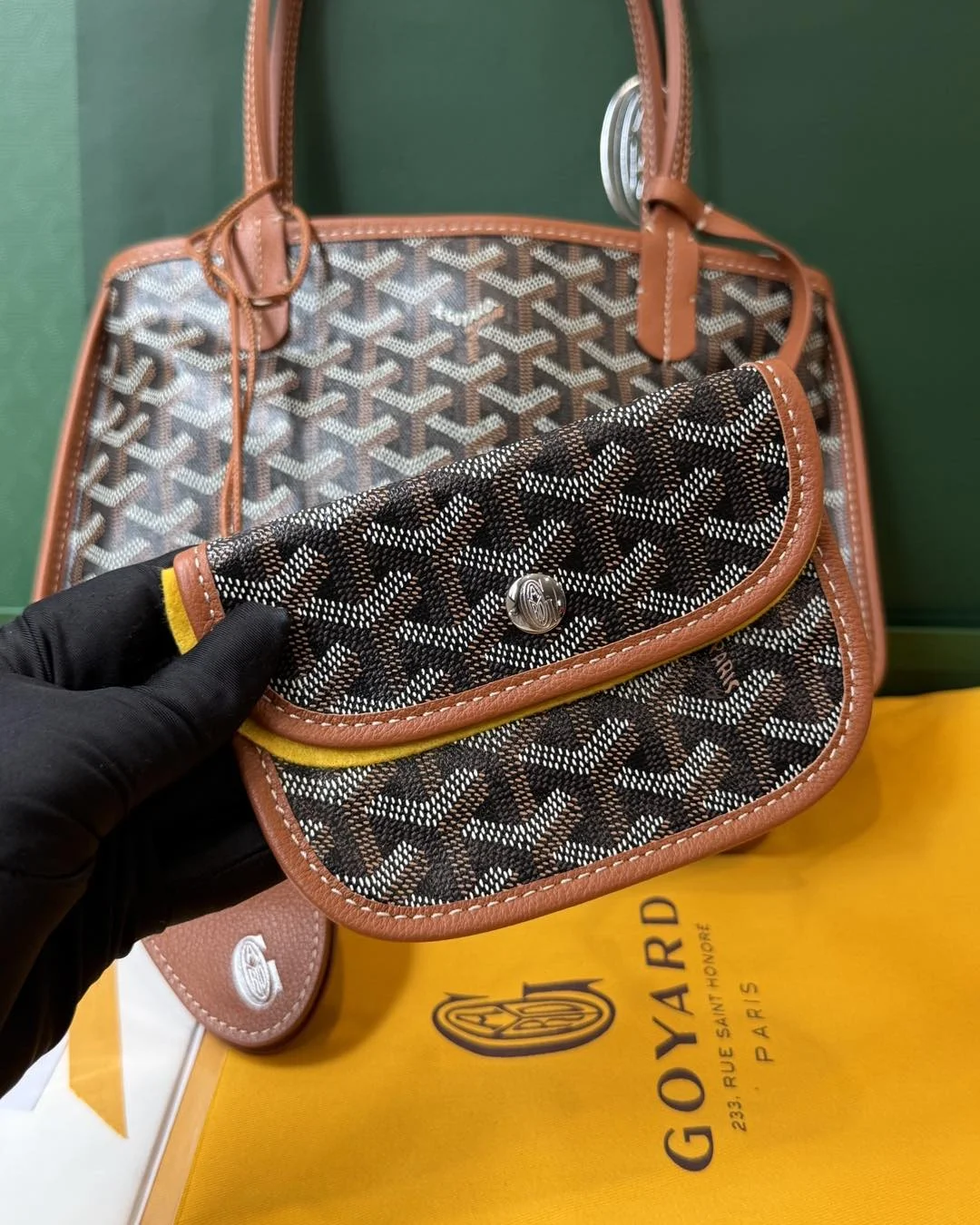 Goyard Mini Anjou Brown Bag product view 7
