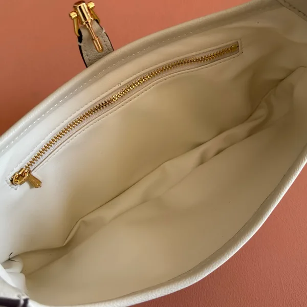 Gucci 26S Jackie Slim Shoulder Bag 27 In Cream White Calfskin product view 8