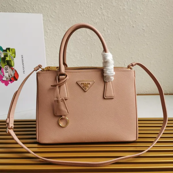Prada Medium Galleria 28 Beige Saffiano Leather Bag product view 1